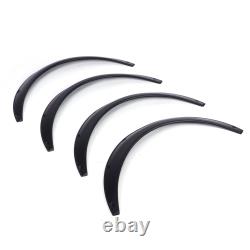 4pcs 90mm/3.5in Universa ABS Flexible Fender Flares Wide Wheel Brow Arches