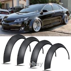 4pcs Car Fender Flares Extra Wide Body Kit Wheel Arches Cover For Toyota Camry