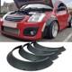 4pcs Flexible Fender Flares Extra Wide Wheel Arches Kit For Citroen C2 C3 C4 Ds3