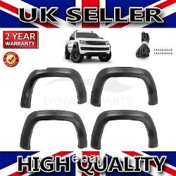 4pcs For Vw Amarok Black Wide Body Wheel Arches Kit Fenders Flares Set 2010-2020