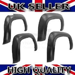 4pcs For Vw Amarok Black Wide Body Wheel Arches Kit Fenders Flares Set 2010-2020