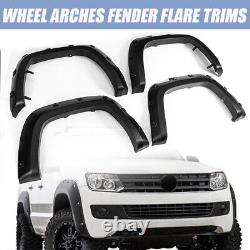 4pcs Wide Body Front & Rear Wheel Arch Fender Flare Kits For Vw Amarok 2010-2020