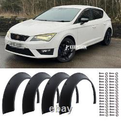 4x 4.5 Fender Flares Extra Wide Body Kit Wheel Arches For Seat Ibiza MK2 MK3