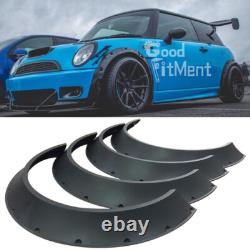 4x 800mm Wheel Arches Fender Flares Extra Wide Body For Mini Cooper R50 R53 R56