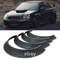 4x Fender Flares Extra Wide Body Wheel Arches 4.5'' For Subaru Impreza WRX STI