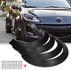 4x Fender Flares Flexible 4 Extra Wide Concave Body Kit For Mazda 3 5 6 323 929