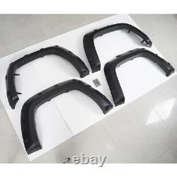 4x Wide Front & Rear Wheel Arches Fender Flares Body Kit For Vw Amarok 10-20