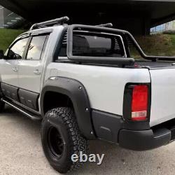 4x Wide Front & Rear Wheel Arches Fender Flares Body Kit For Vw Amarok 10-20