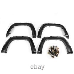 4x Wide Front & Rear Wheel Arches Fender Flares Body Kit For Vw Amarok 10-20