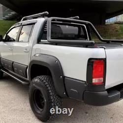 4x Wide Front & Rear Wheel Arches Fender Flares Body Kit For Vw Amarok 2010-2020