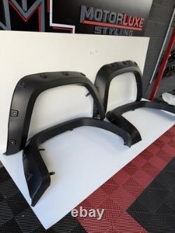 4x Wide Front &rear Wheel Arches Fender Flares Body Kit For Vw Amarok 2010-2020