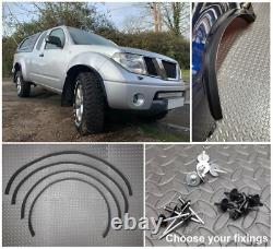 4x universal flexible 4X4 car fender flares wide body wheel arches protector 4cm