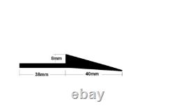 4x universal flexible 4X4 car fender flares wide body wheel arches protector 4cm