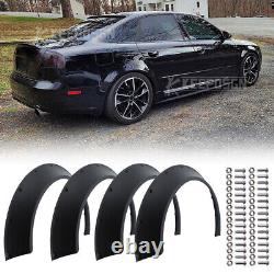 4x3.5 Car Fender Flares Extra Wide Body Wheel Arches For Audi A4 A5 A6 A7 S4 S5