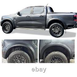 5 Inches Fender Flares Wide Wheel Arches for Ford Ranger 2023 T9 Platinum Tremor