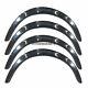 50mm Wide Universal Fender Flares Wheel Arch Extension Arches Trims Jdm Set S3g