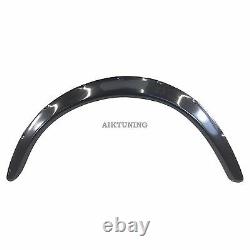 50mm Wide Universal Fender Flares Wheel Arch Extension Arches Trims JDM Set S3G