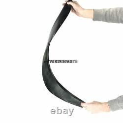 50mm Wide Universal Fender Flares Wheel Arch Extension Arches Trims JDM Set S3R