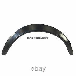 50mm Wide Universal Fender Flares Wheel Arch Extension Arches Trims JDM Set S3R