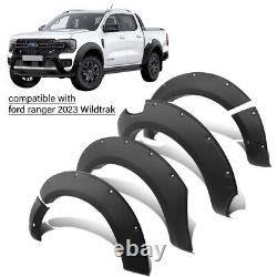 50mm Wide Wheel Arches Fender Flares Kit for Ford Ranger T9 2023-2024 Wildtrak X