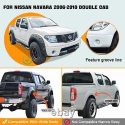 6.7 Wide Wheel Arches Fender Flares For Nissan Navara D40 2006-2010 (Wide Body)