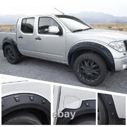 6.7 Wide Wheel Arches Fender Flares For Nissan Navara D40 2006-2010 (Wide Body)