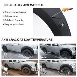 6.7 Wide Wheel Arches Fender Flares For Nissan Navara D40 2006-2010 (Wide Body)