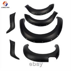 6 Pcs Wide Wheel Arches Extensions Body Kit For Ford Ranger T7 T8 2016-2021