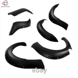 6 Pcs Wide Wheel Arches Extensions Body Kit Styling 15-22 For Ford Ranger T7 T8