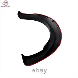 6 Pcs Wide Wheel Arches Extensions Body Kit Styling 15-22 For Ford Ranger T7 T8