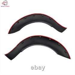 6 Pcs Wide Wheel Arches Extensions Body Kit Styling 15-22 For Ford Ranger T7 T8