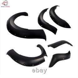 6 Pcs Wide Wheel Arches Extensions Body Kit Styling 15-22 For Ford Ranger T7 T8