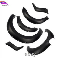 6 Pcs Wide Wheel Arches Extensions Body Kit Styling 16-21 For Ford Ranger T7 T8