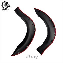 6 Pcs Wide Wheel Arches Extensions Body Kit Styling For Ford Ranger 15-18 T7 T8
