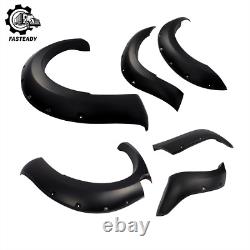 6 Pcs Wide Wheel Arches Extensions Body Kit Styling For Ford Ranger 16-21 T7 T8