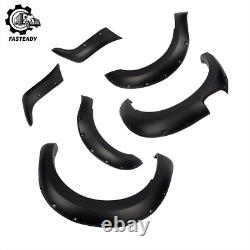 6 Pcs Wide Wheel Arches Extensions Body Kit Styling For Ford Ranger 16-21 T7 T8