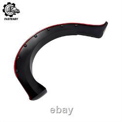 6 Pcs Wide Wheel Arches Extensions Body Kit Styling For Ford Ranger 16-21 T7 T8