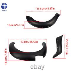 6 Pcs Wide Wheel Arches Extensions Body Kit Styling For Ford Ranger 16-21 T7 T8