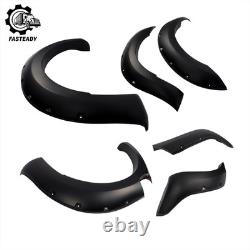 6 Pcs Wide Wheel Arches Extensions Body Kit Styling For Ford Ranger T7 T8 16-21