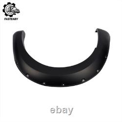 6 Pcs Wide Wheel Arches Extensions Body Kit Styling For Ford Ranger T7 T8 16-21