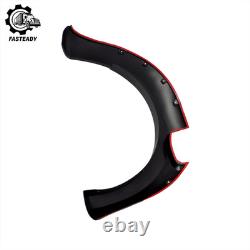 6 Pcs Wide Wheel Arches Extensions Body Kit Styling For Ford Ranger T7 T8 16-21