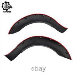 6 Pcs Wide Wheel Arches Extensions Body Kit Styling For Ford Ranger T7 T8 16-21