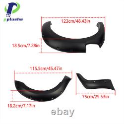 6 × Wide Wheel Arches Extensions Body Kit Styling For Ford Ranger 2016-21 T7 T8