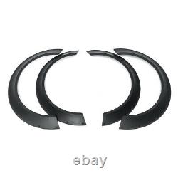 60mm Wide Universal Car Fender Flares Body Wheel Arches For BMWithAudi VW Mercedes