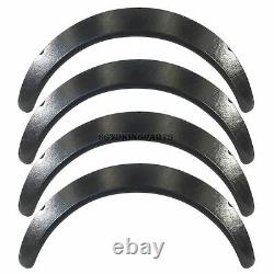 60mm Wide Universal Fender Flares Wheel Arch Extension Arches Trims JDM Set RS