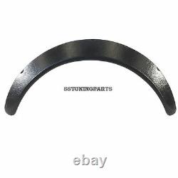 60mm Wide Universal Fender Flares Wheel Arch Extension Arches Trims JDM Set RS