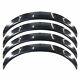 65mm Wide Universal Fender Flares Wheel Arch Extension Arches Trims Jdm Set Russ