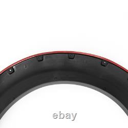 6Pcs Black Wide Wheel Arches Fender Flares Body Kit For 12-2015 Ford Ranger T6 A