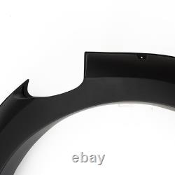 6Pcs Black Wide Wheel Arches Fender Flares Body Kit For 12-2015 Ford Ranger T6 A