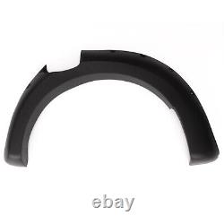 6Pcs Black Wide Wheel Arches Fender Flares Body Kit For 2016-18 Ford Ranger T7